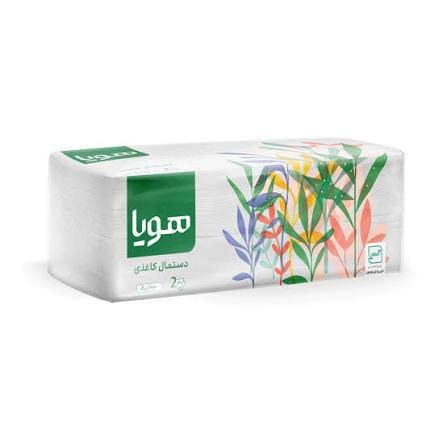 دستمال کاغذی اقصادی 100 برگ دولا هویا (2000 برگی)