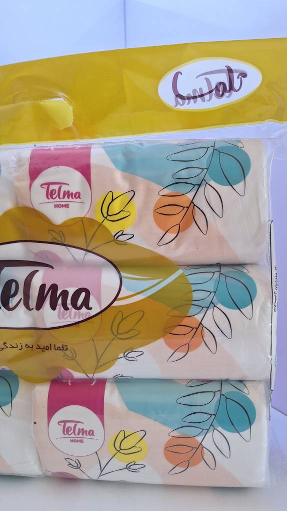 دستمال 200 برگ دولایه،400 برگ تک لایه (بسته 6 عددی)