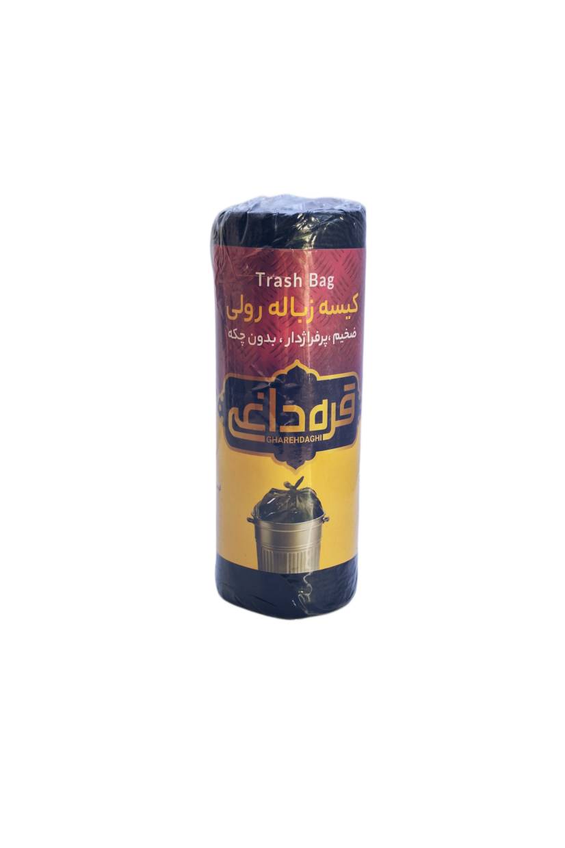 کیسه زباله رولی ضخیم 350 گرمی قره داغی (سایز 70*90)