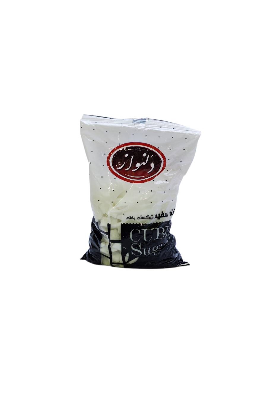 قند سفید شکسته پختی 600 گرمی دلنواز (بسته 10 عددی)