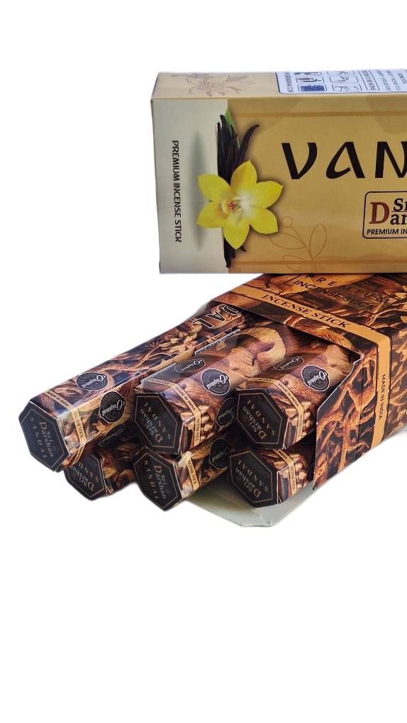 عود معطر در 6 رایحه (هر بسته 6 پک 20 عددی )